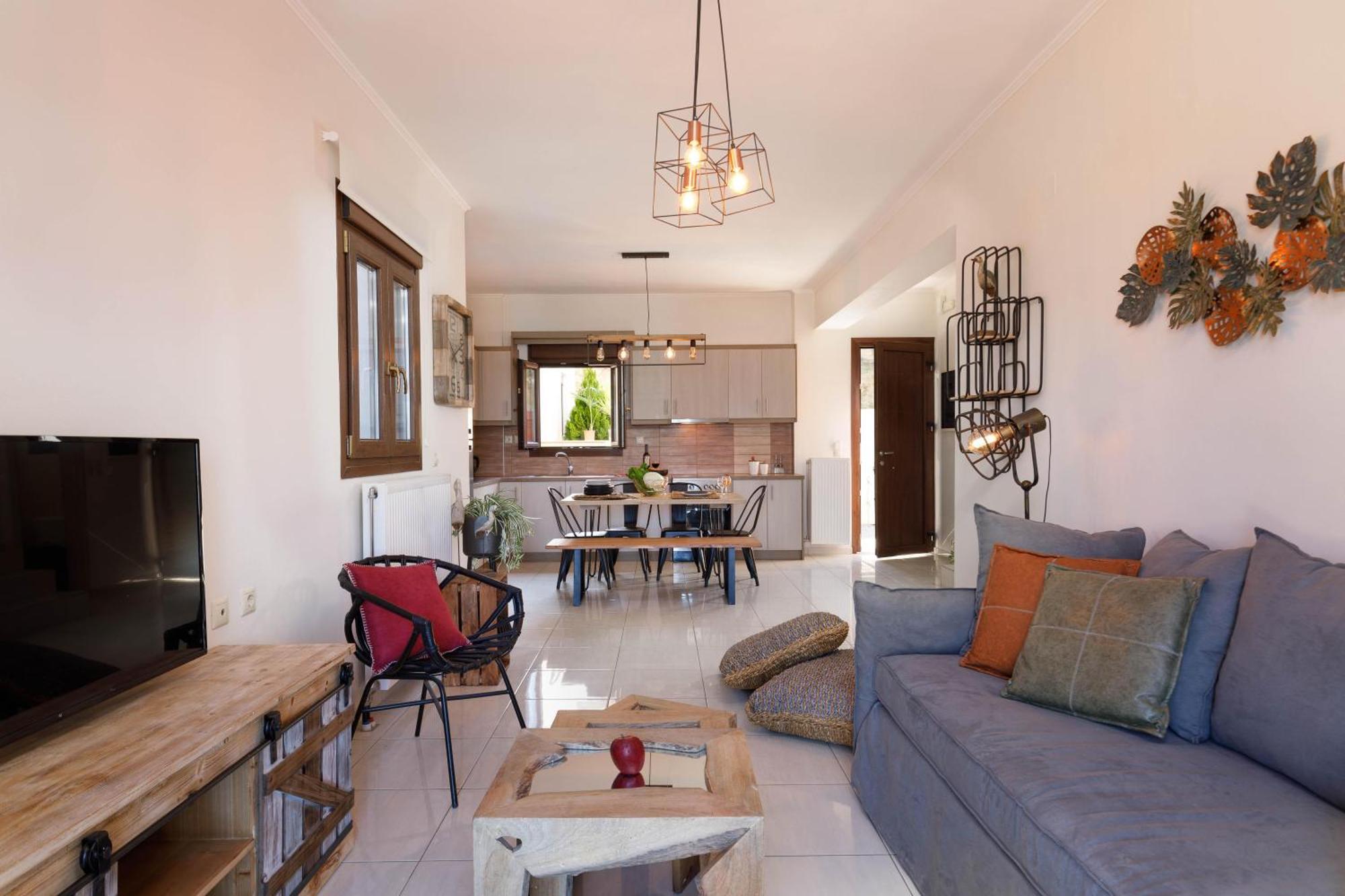 Oak Wood - Sea View Exclusive Maisonette Sfáka 外观 照片