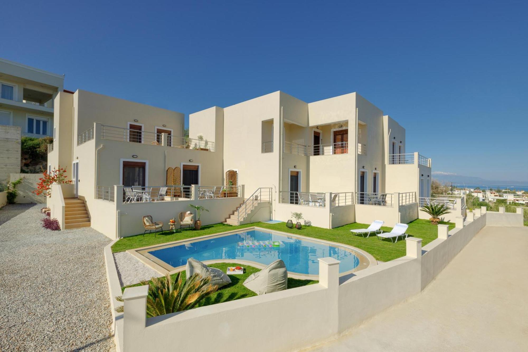 Oak Wood - Sea View Exclusive Maisonette Sfáka 外观 照片