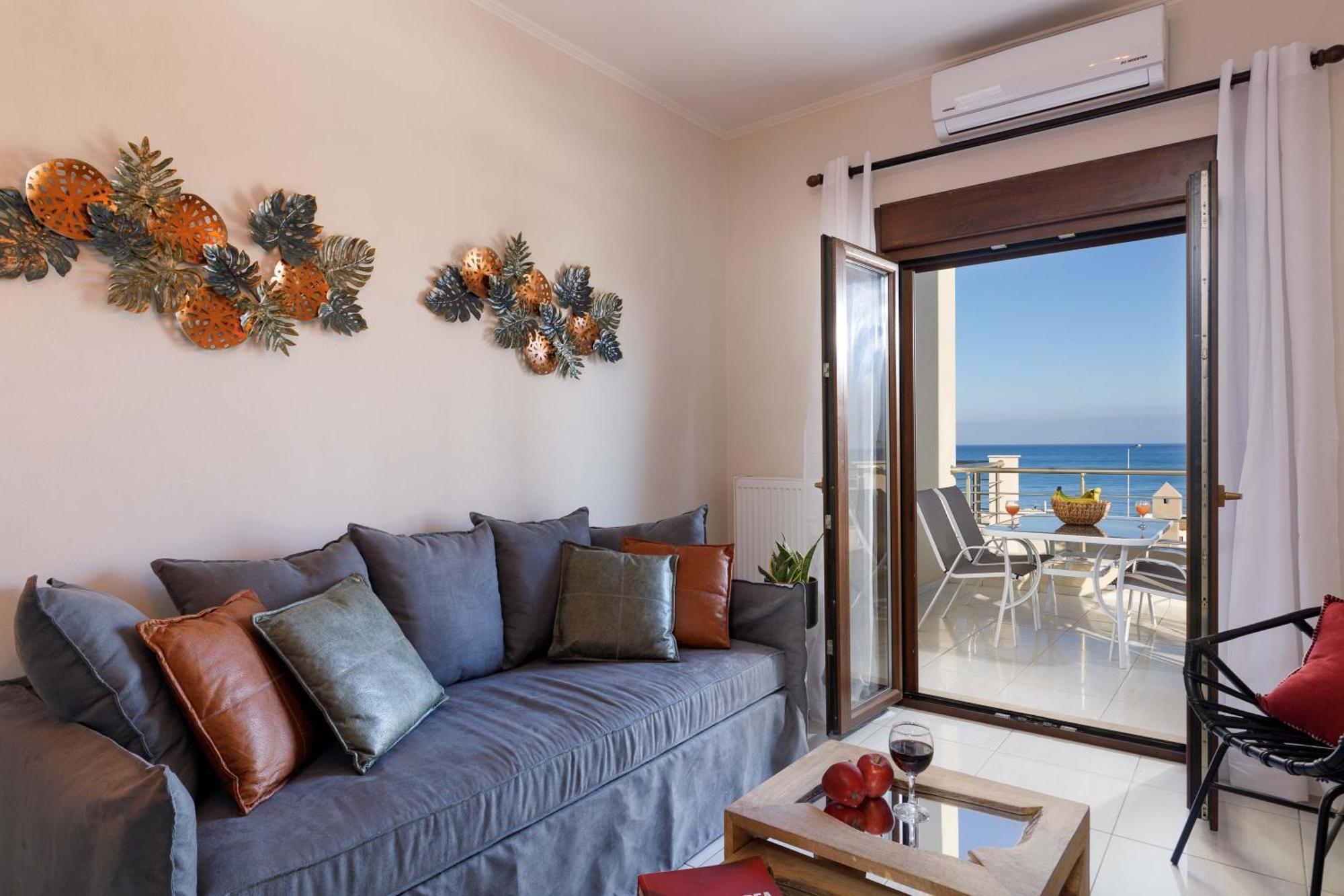 Oak Wood - Sea View Exclusive Maisonette Sfáka 外观 照片
