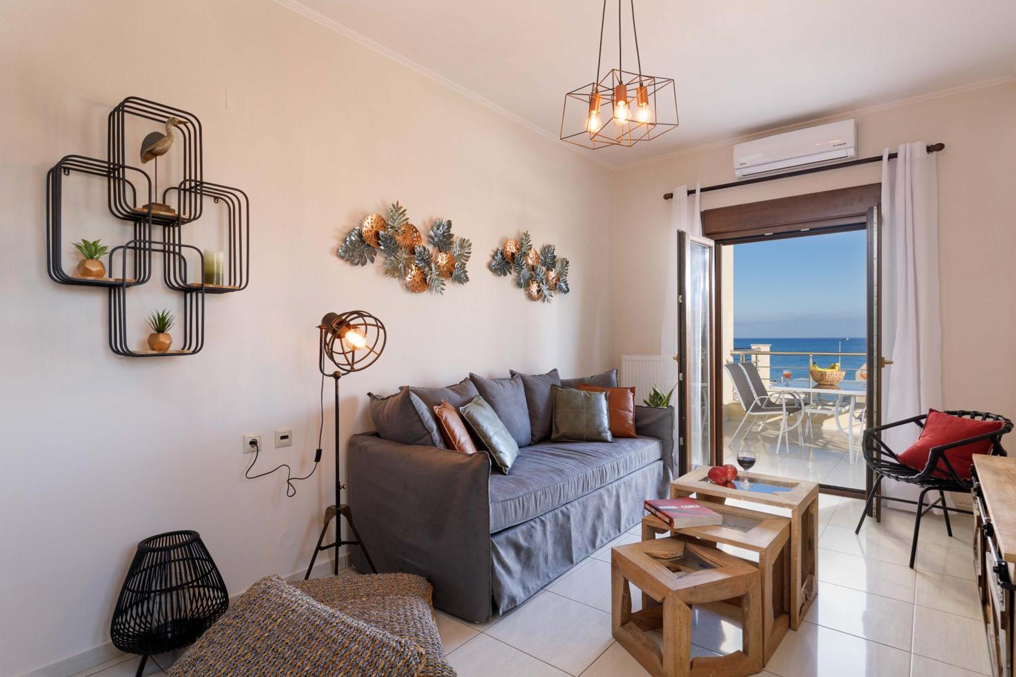 Oak Wood - Sea View Exclusive Maisonette Sfáka 外观 照片